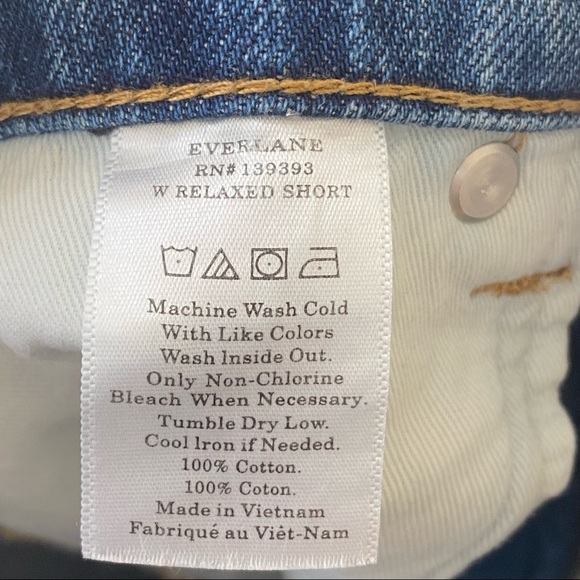 Everlane The‎ Denim Short 100% Cotton - Picture 12 of 12